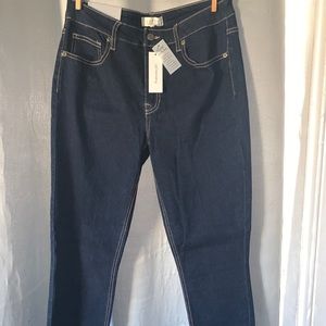 new with tags francescas dark wash jeans